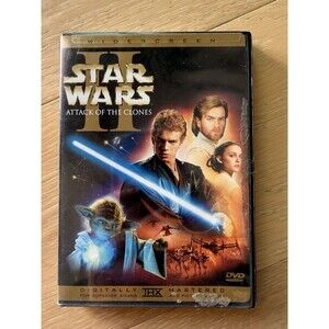Star Wars II Attack Of The Clones - DVD Widescreen George Lucas Rick McCallum